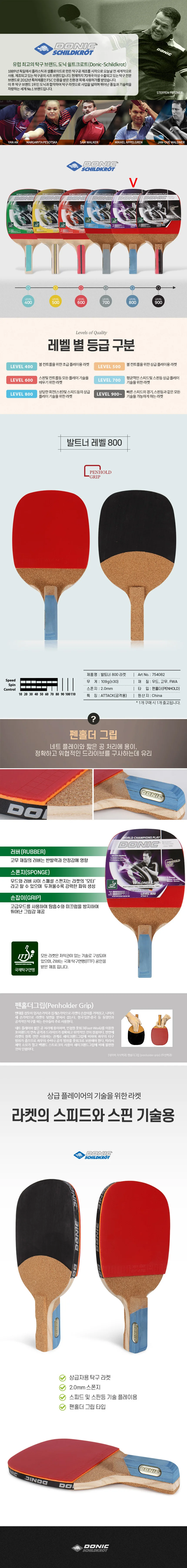 펜홀더 탁구라켓 쉐이크핸드탁구채 고급탁구라켓 팬홀더탁구채 상세2