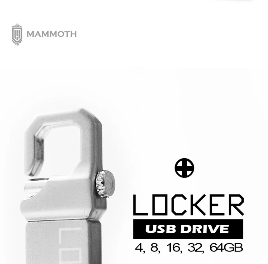 64G 64기가 USB 매머드 라커 메모리 선물 단체 로고 상세1