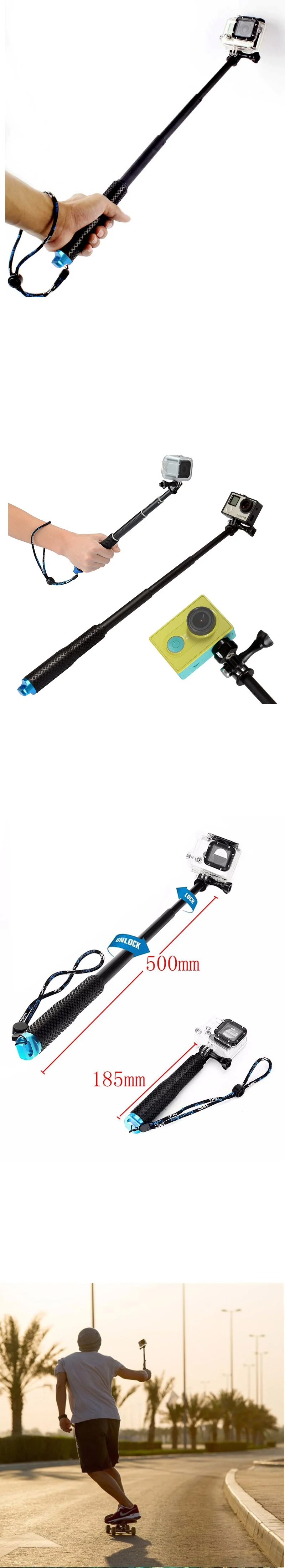 모노포드 셀카봉 셀피 손잡이 dji 오즈모 액션캠 호환 상세3