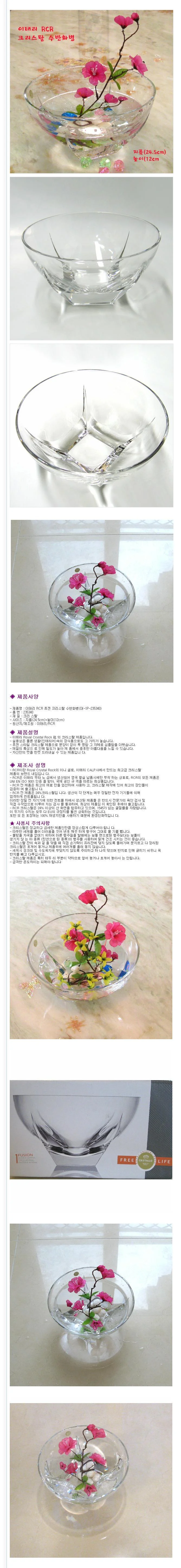 RCR 퓨젼 화병 1개(대) 24cm 인테리어 화분 꽃병 소품 상세2