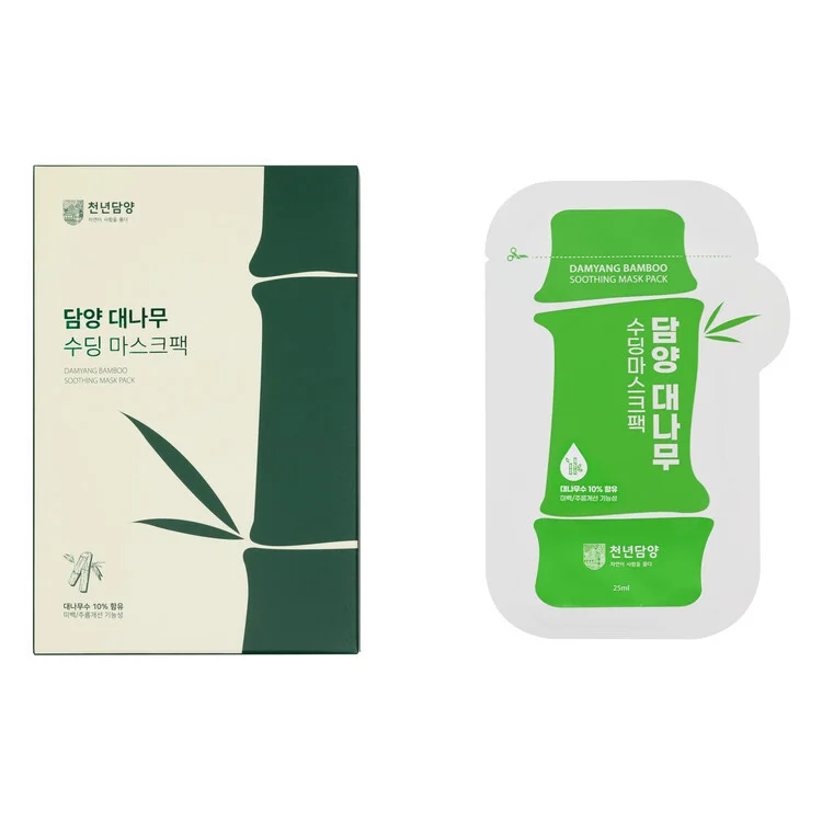 담양 대나무 수딩마스크팩 5P 세트 상세1
