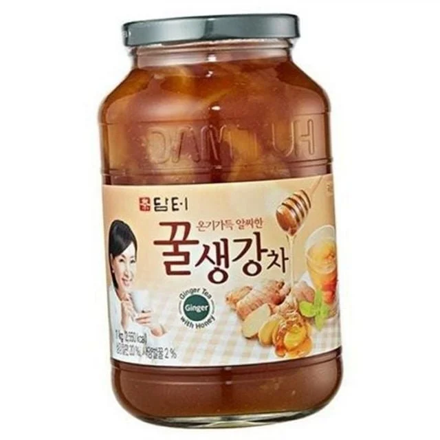 겨울 꿀 생강 차 진액 생강 차 수제 간편