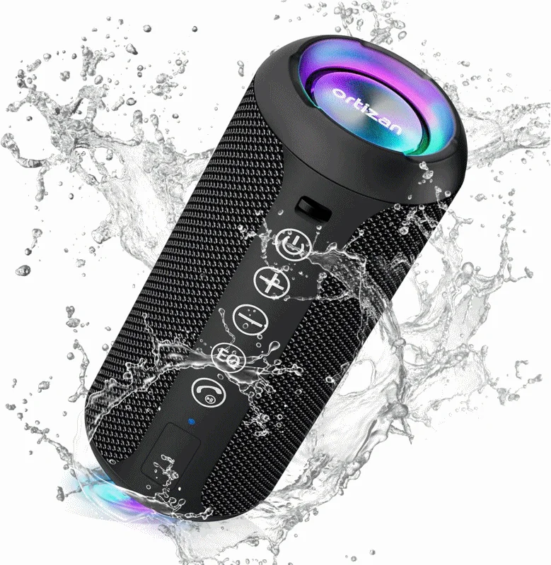 블랙 블루투스 5.3 스피커 최대 30시간 ipx7방수 휴대용 portable speaker 상세2