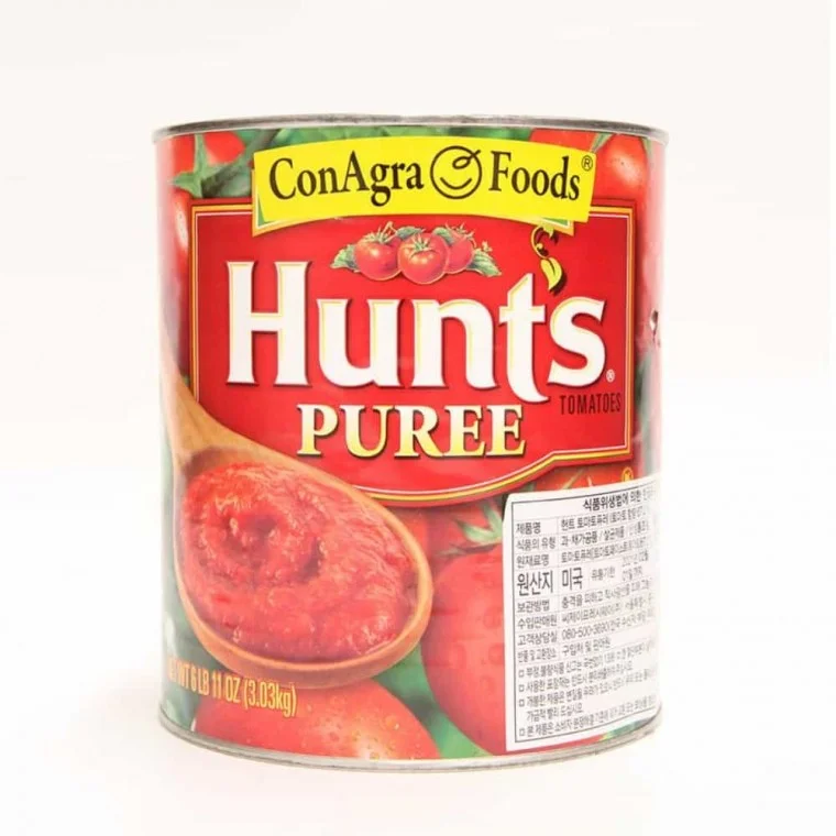 헌트 토마토 퓨레 3kg 파스타소스 토마토페이스트 토마토푸레