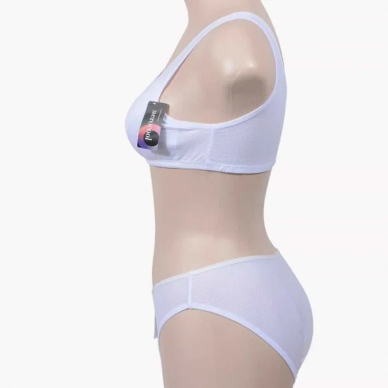 AA컵 스포츠 브라팬티세트 중딩속옷 처음브라 10대브라
