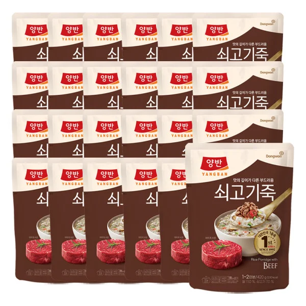 동원 양반 쇠고기죽 420g 24개 상세1