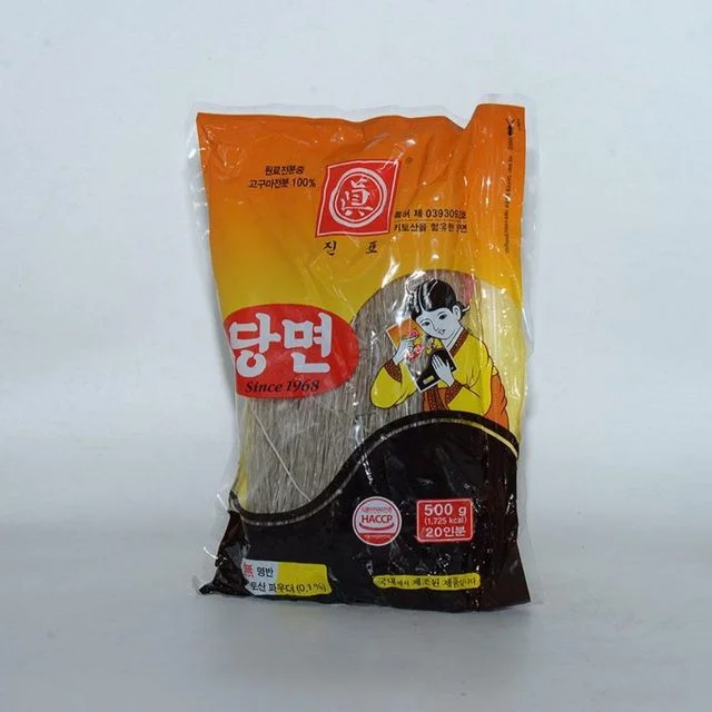 진표 고구마전분 당면 500g 잡채당면 잡채만들기 얇은당면