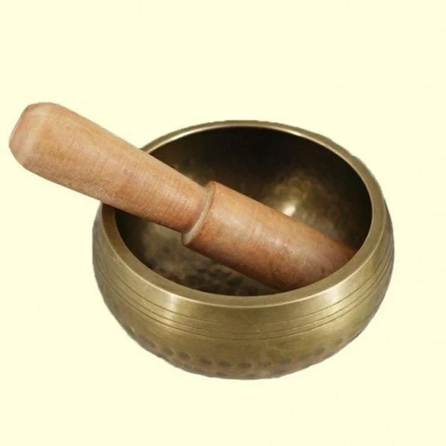 힐링용 좌종 8cm 요가종 명상볼 싱잉볼 티벳 합장주 명상볼 티벳명상종 싱잉볼 명상그릇 좌종 요가종