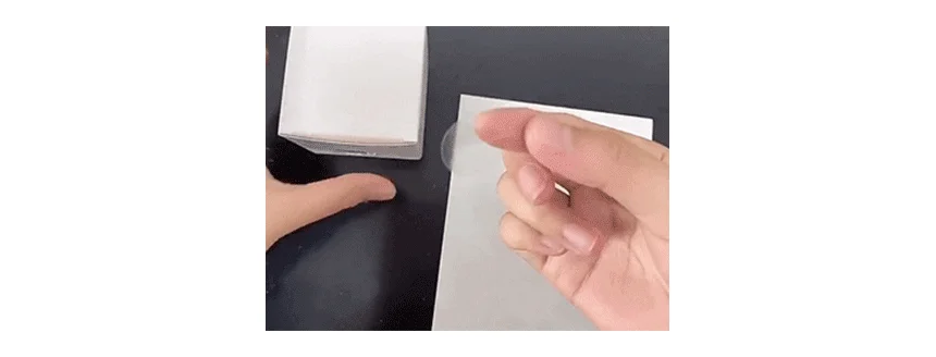 투명 원형 포장 스티커 롤 25mm 500매 상세2
