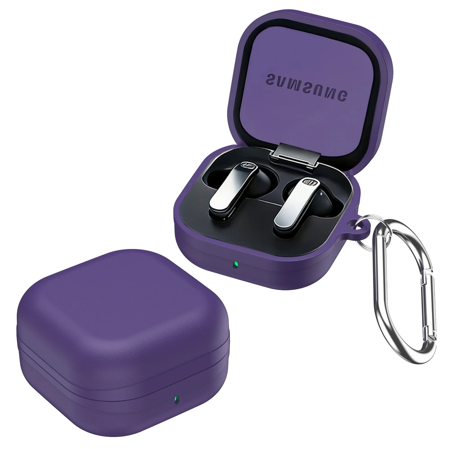 갤럭시버즈4케이스 Samsung Galaxy Buds4 Pro 단색 보호 케이스 Buds4 상세2