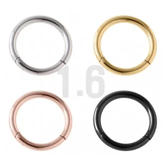 (국산) 써지컬 심리스 링 피어싱 귀걸이 316L 0.8mm 상세5