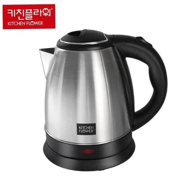 전기 주전자 무선 전기 주전자 스테인리스 급속 가정용 캠핑용 온수 포트 데스크탑 커피 스텐 안전 간편