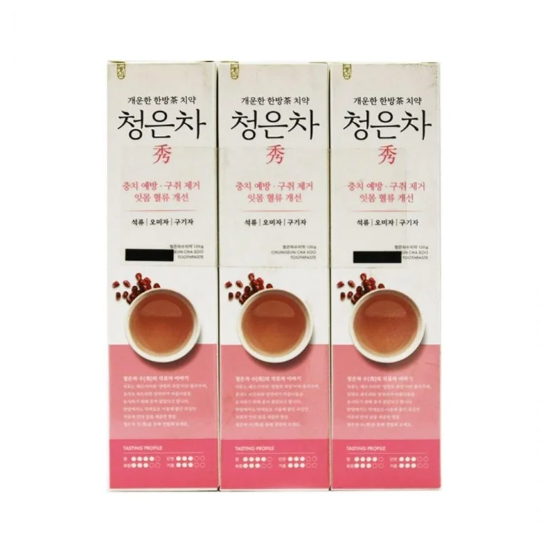 석류 오미자 구기자 향긋 개운한 한방 청은차 3개입 생활 용품 잡화 욕실 치약 잇몸