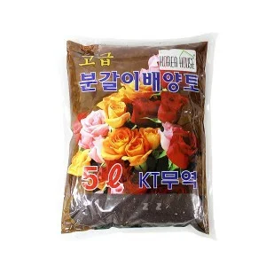 가정원예용 고급분갈이배양토 5L -H/분갈이/배양토/화분/흙/모래/식목일