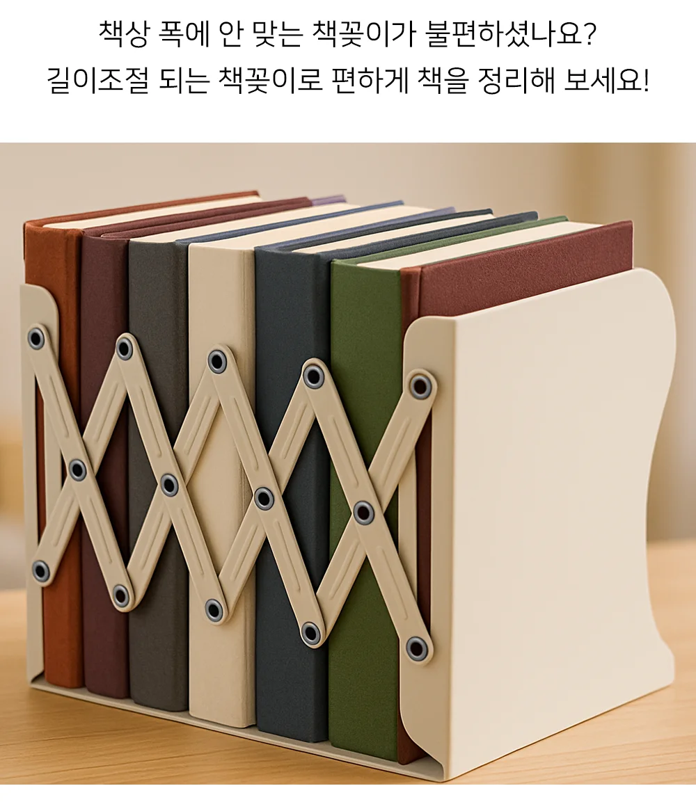 혀니추천 접이식 책꽂이 책정리함 상세2