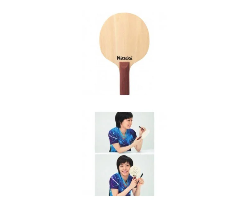 닛타쿠 탁구 라켓 탁구채 펜홀더 핑퐁 라켓 목판 상세2