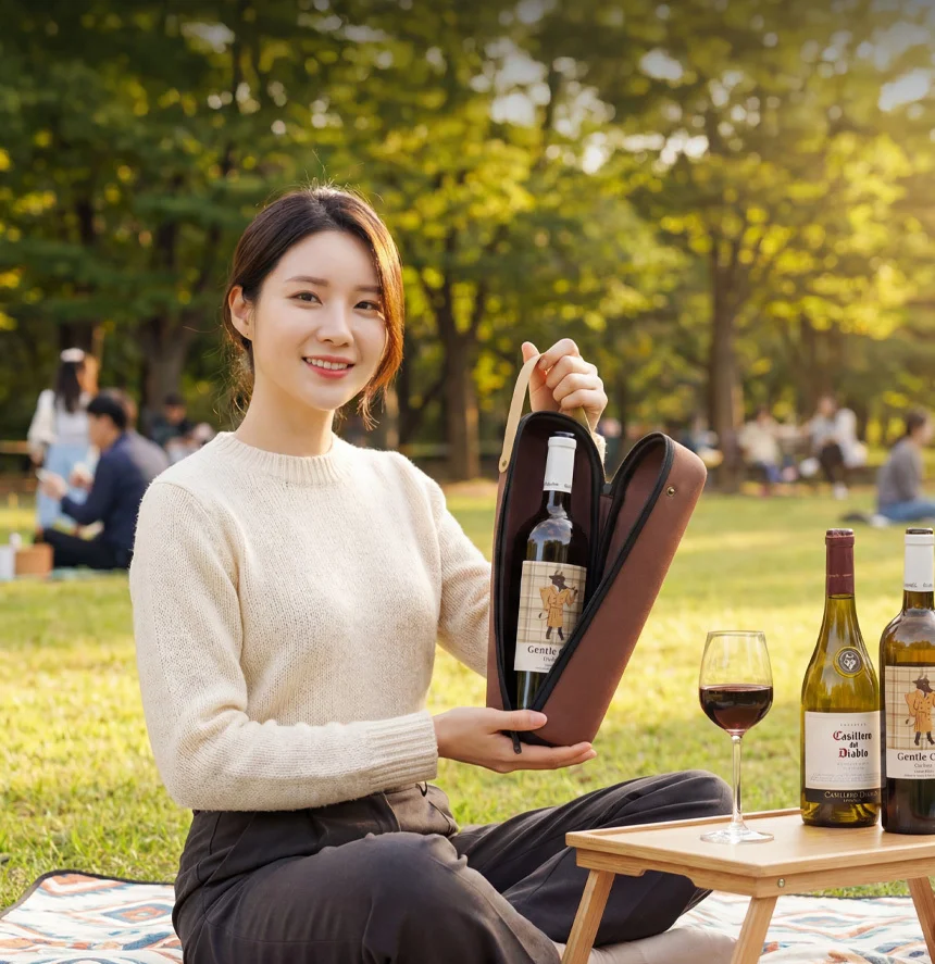 올빈 와인 싱글 캐리어 가방 상세5