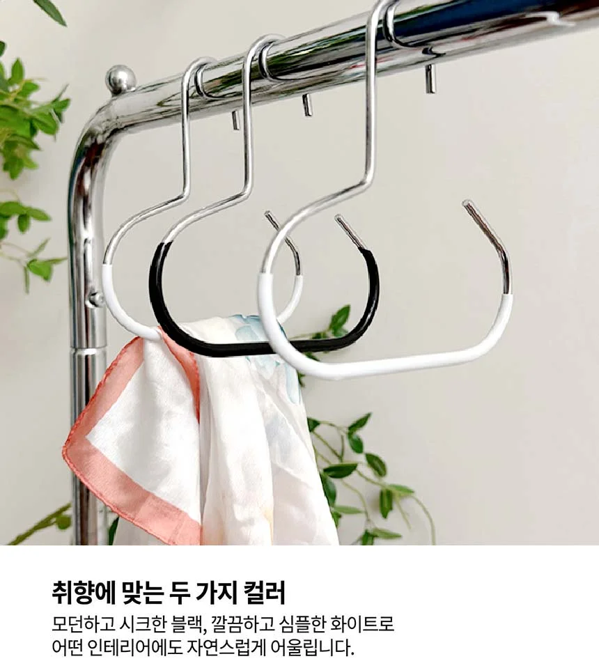모자걸이 3P 넥타이정리 스카프걸이 타이걸이 상세1