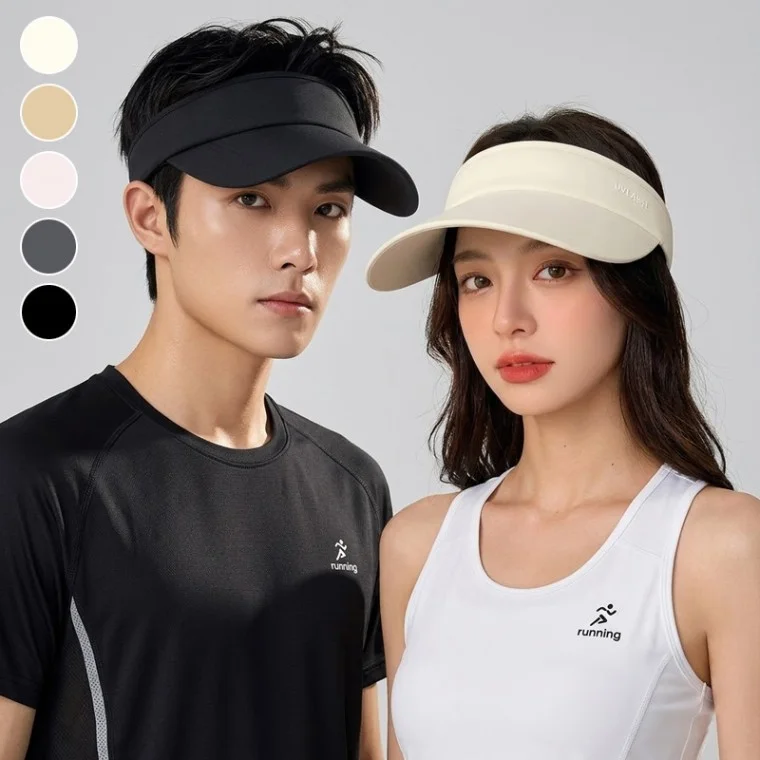 라벨 쿨링 스포츠 썬캡 ELM302