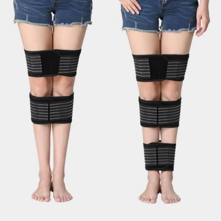 오다리 잔솔 다리꼬기방지 고정벨트