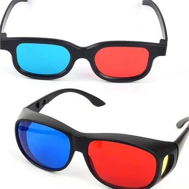 3d 입체 안경 3d 안경 일반형 적청 쓰리디 영화관 렌즈