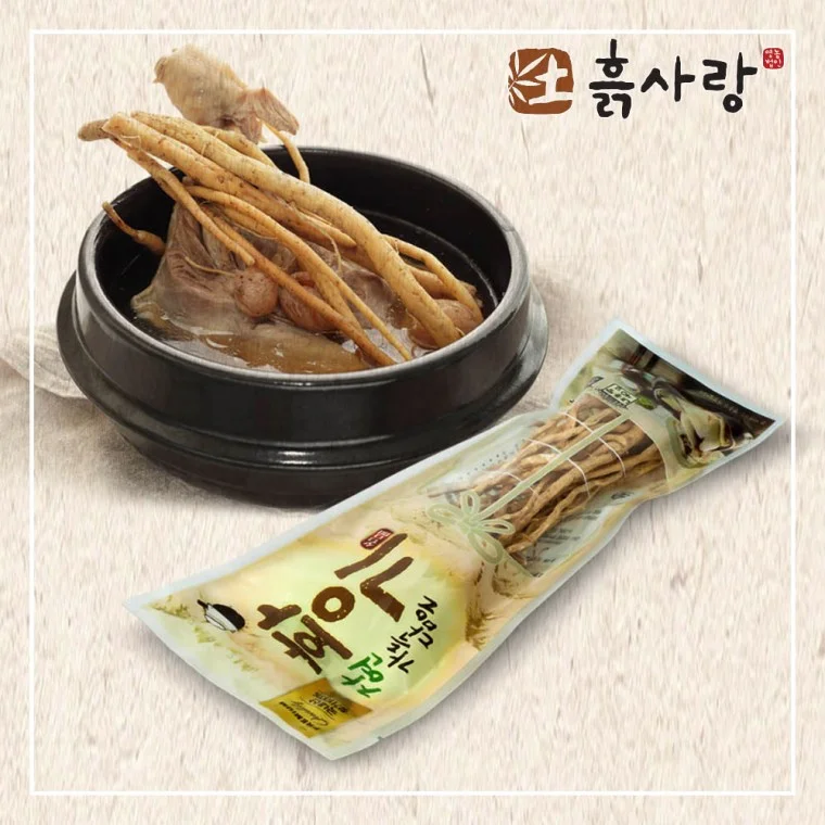국내산 삼계탕재료 백숙 자연산황기 40g 3개