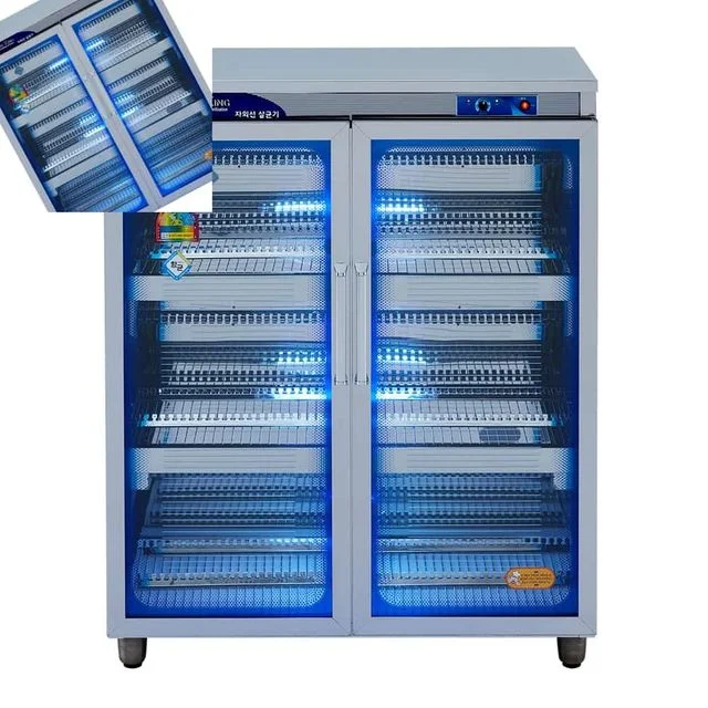 여닫이형 식판소독기 식판100~110장 1050x450x1350mm 유치원식판소독기 식당식판소독기 급식소식판소독기