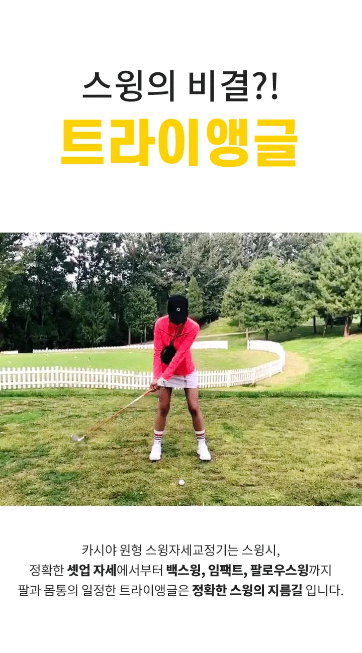 카시야 골프 스윙 연습기 소프트볼 골프 연습기 랜덤 상세4