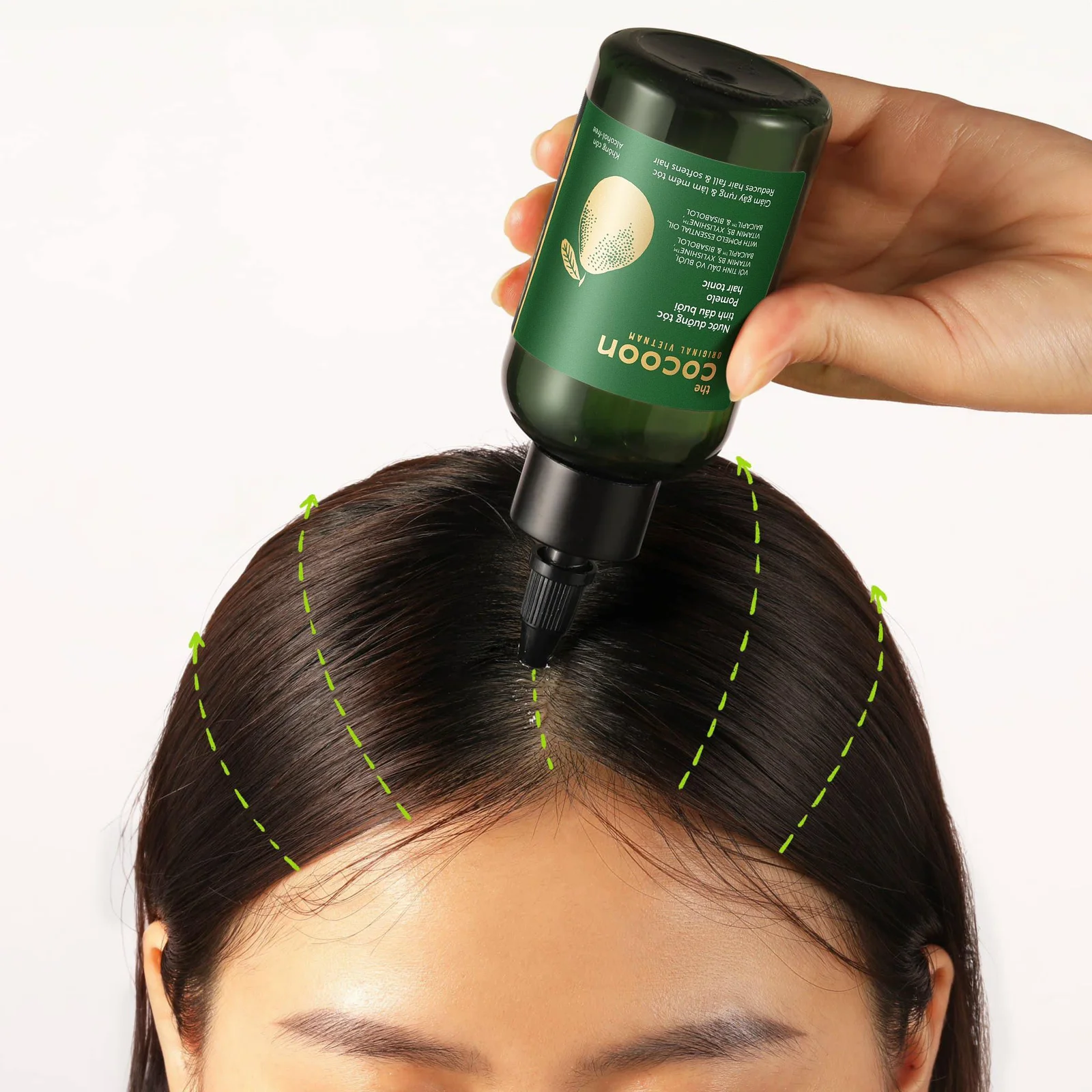 베트남 코쿤 자몽 헤어 에센스 140ml - nuoc duong toc tinh dau buoi Cocoon 140ml 상세3