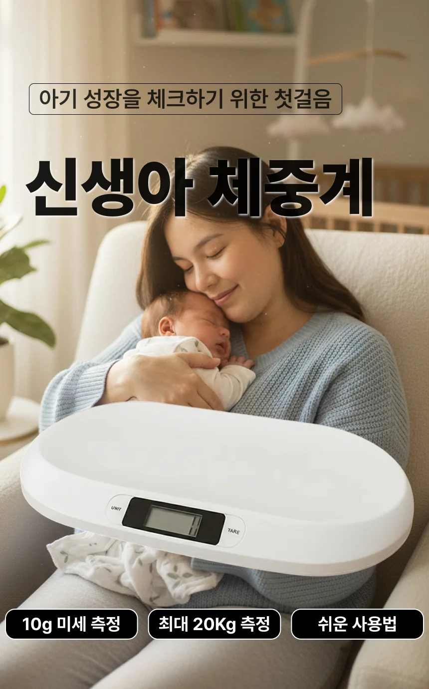 아기 강아지 채중계 고양이 신생아 키측정 제공 줄자 체중계 상세5