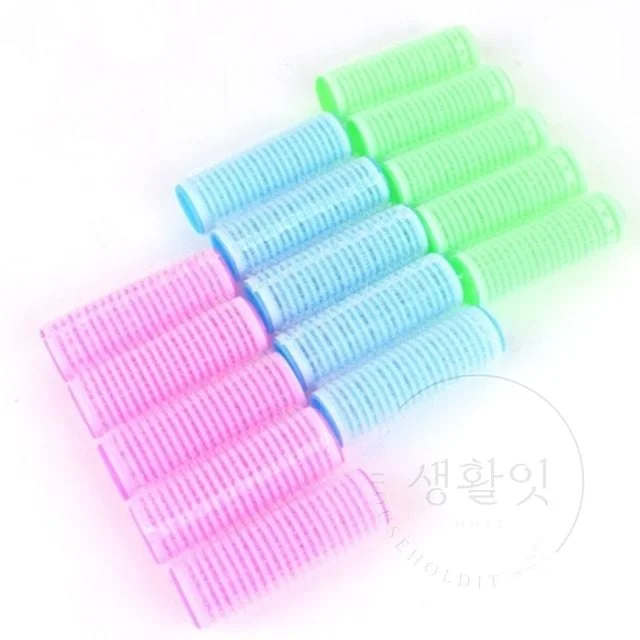 구르프 소 5개입 단발헤어롤 헤어볼륨 탱글헤어롤 뿌리볼륨구르프 웨이브헤어롤