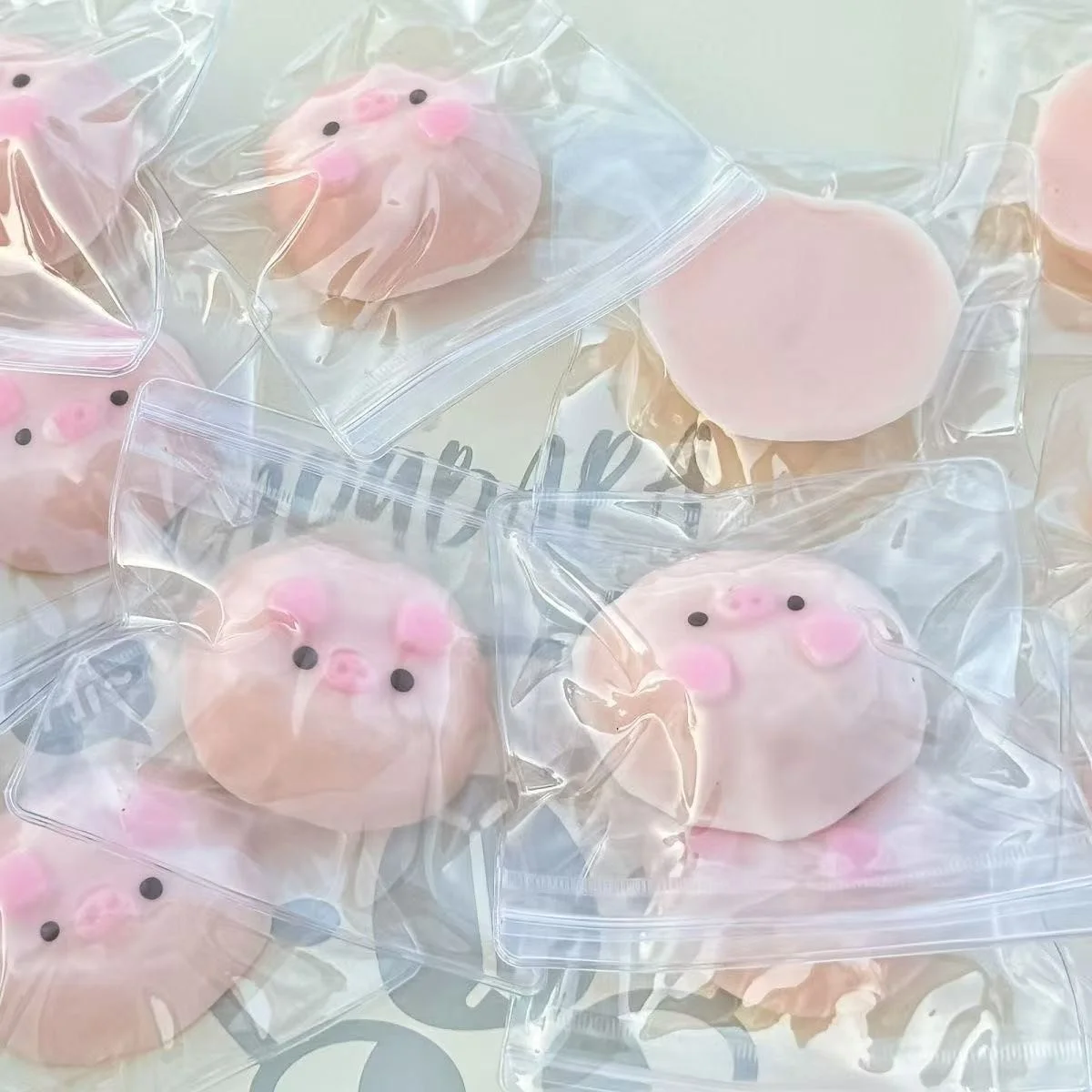 돼지 꿀꿀이 스트레스 해소 말랑이 주물럭 상세4
