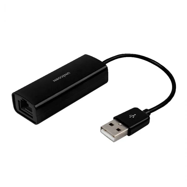USB2.0 유선랜 어댑터 480MBPS 고속전송 자동설치 노트북 PC 스마트폰 데스크탑