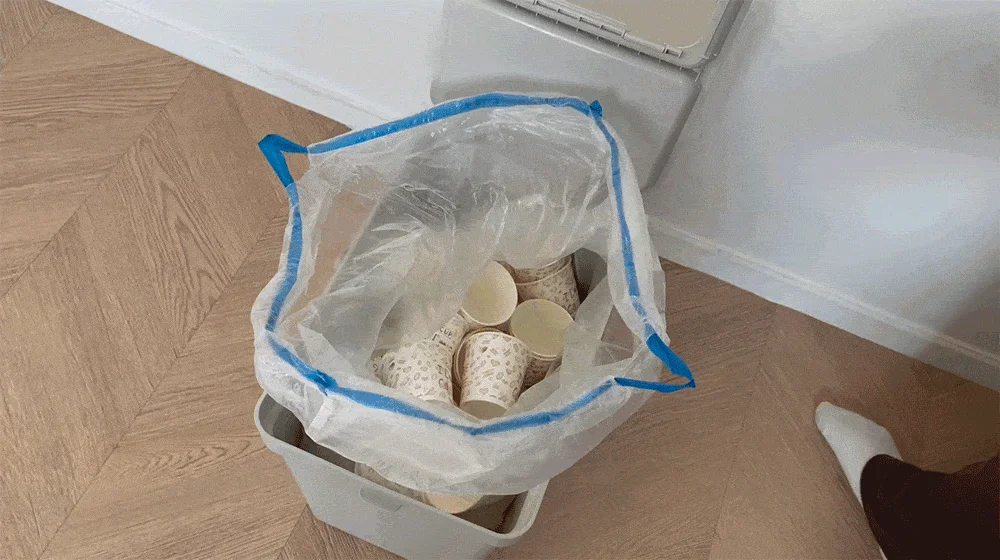뽑아쓰는 분리수거 재활용 비닐봉투 30L/50L/80L 상세2