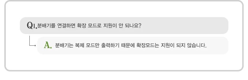 모니터 분배기 HDMI 4K 1대4 분배기 영상분배기 상세2