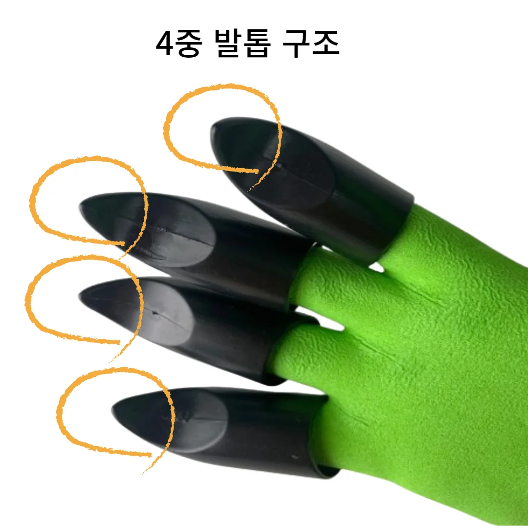 식물 분갈이 매트 정원용 장갑 50cm 세트 상세5