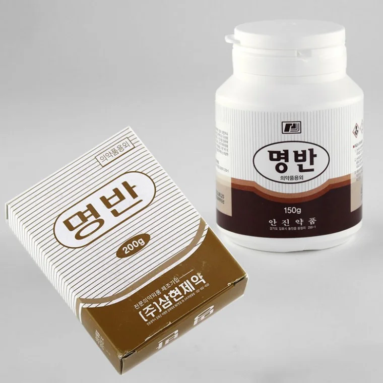 백반 명반백반 150g 명반파충류퇴치 백반뱀퇴치 백반봉숭아물 명반백반전통염색 야영군용품
