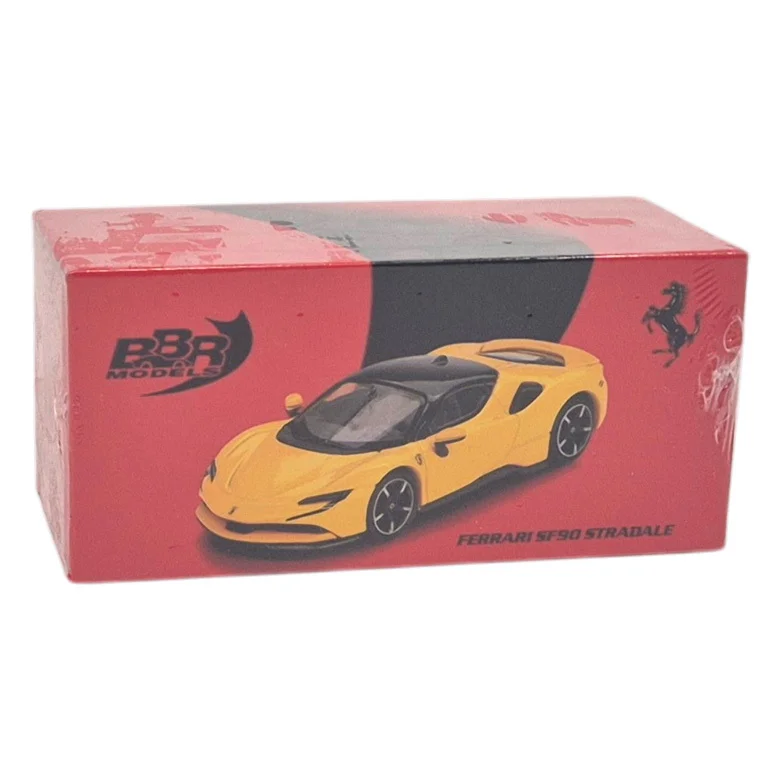 페라리 SF90 Giallo Modena 1대64 다이캐스트 피규어 모형 프라모델 상세2