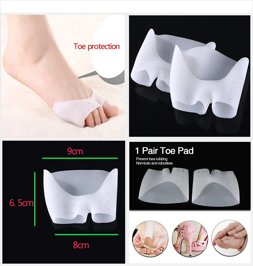 발가락분리개 젤패드 풋케어 보습 발마사지 앞꿈치 상세4