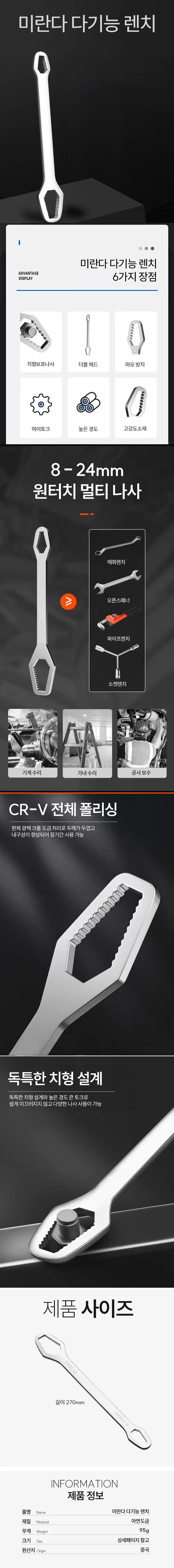 몽키스패너 와이드몽키 소켓렌치 상세1