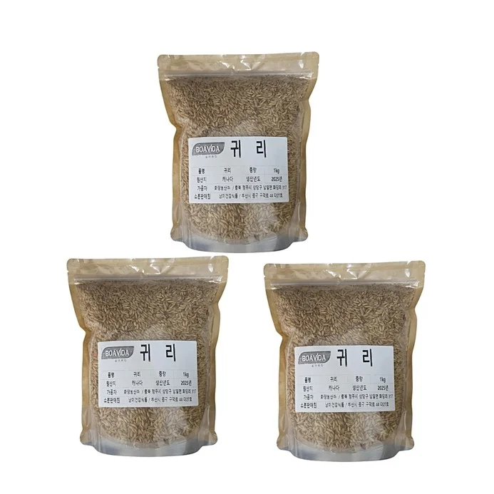 캐나다산 귀리 1kg x 3봉