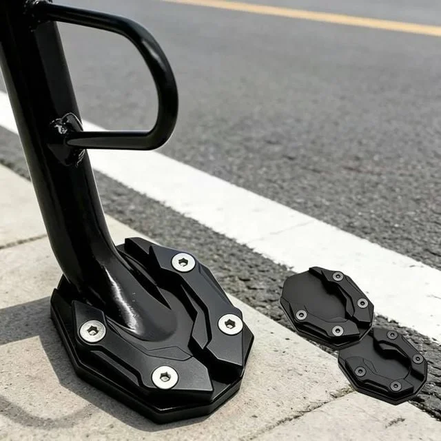 오토바이 발판 지지대 확장기 받침대 보조 클립 패드 액세서리