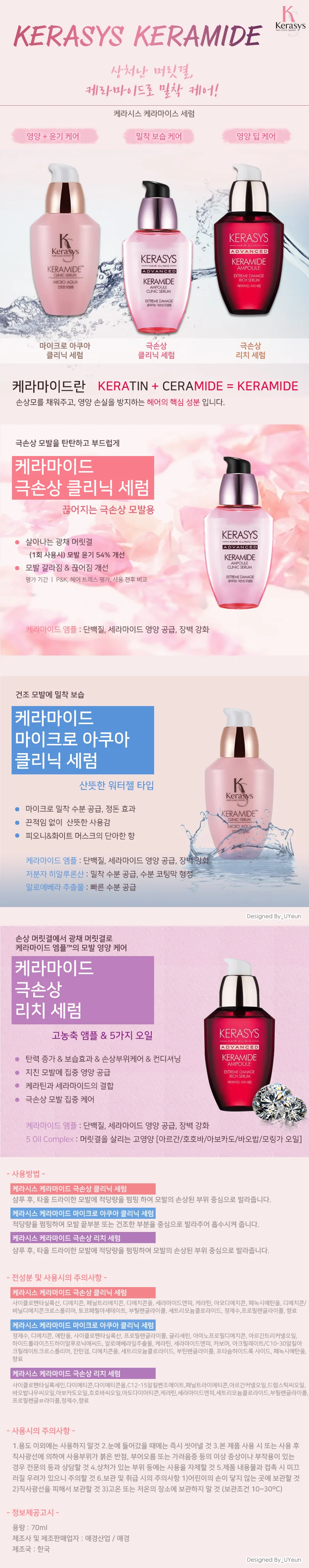케라시스 마이드 클리닉세럼 70ml 상세1
