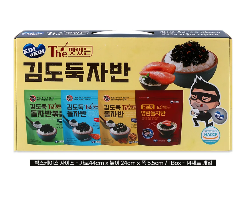 The 맛있는 김도둑 돌자반 4종세트 상세4