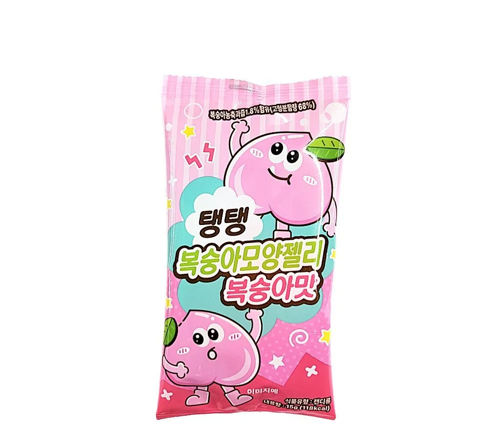 탱탱복숭아젤리 15g 20개 디저트젤리 복숭아맛젤리 젤리세트 상세1