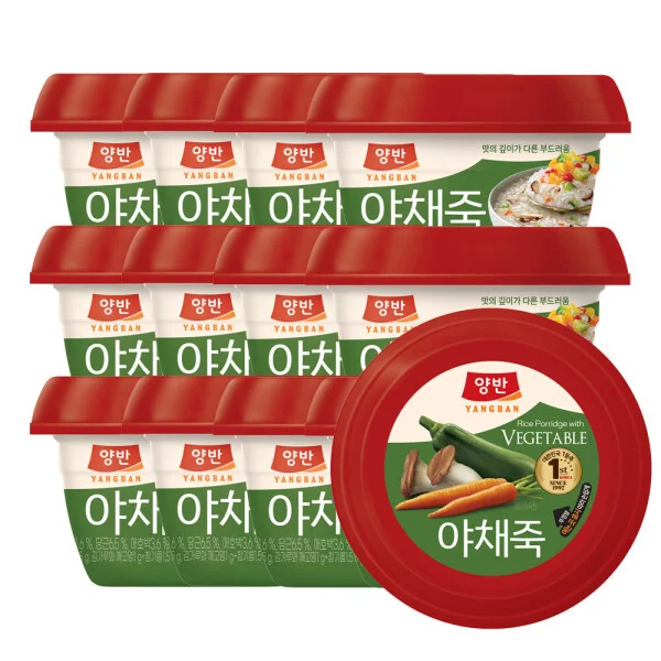 동원 양반 야채죽 287.5g 12개 상세1
