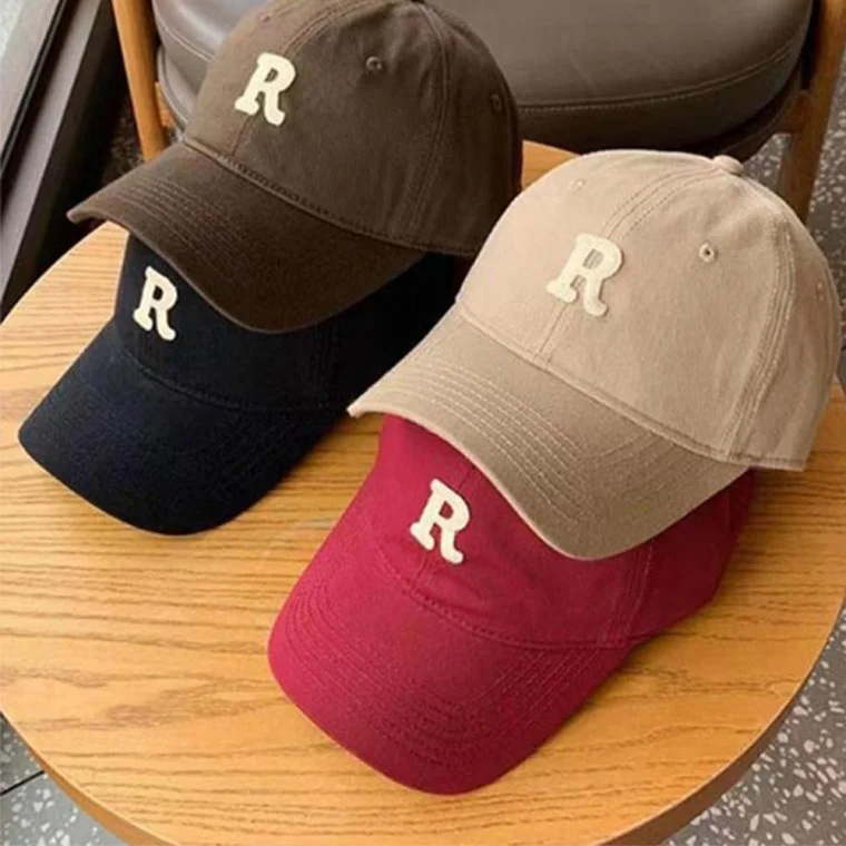 남여 R로고 볼캡 야구모자 커플모자
