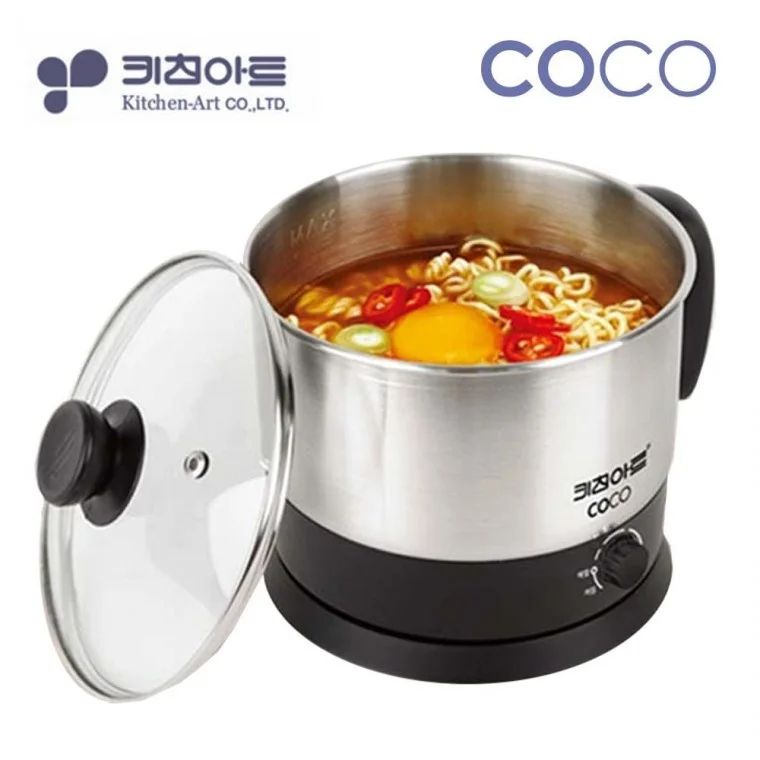라면 포트 1.5L 키친 아트 1002 FT 코코 멀티 전기 전기냄비 쿠커