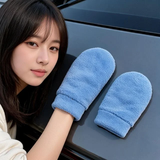 자동차 세차 장갑 클리닝 패드 세면 청소용품 관리 실내 외장 세차도구