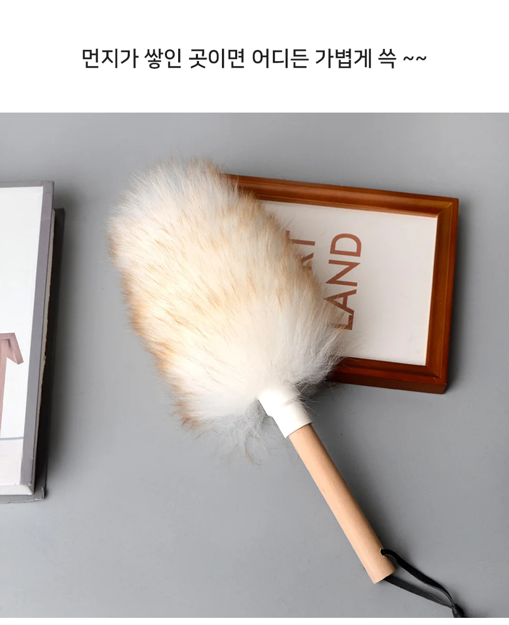 먼지떨이 집먼지제거 집먼지청소 정전기먼지떨이 상세2